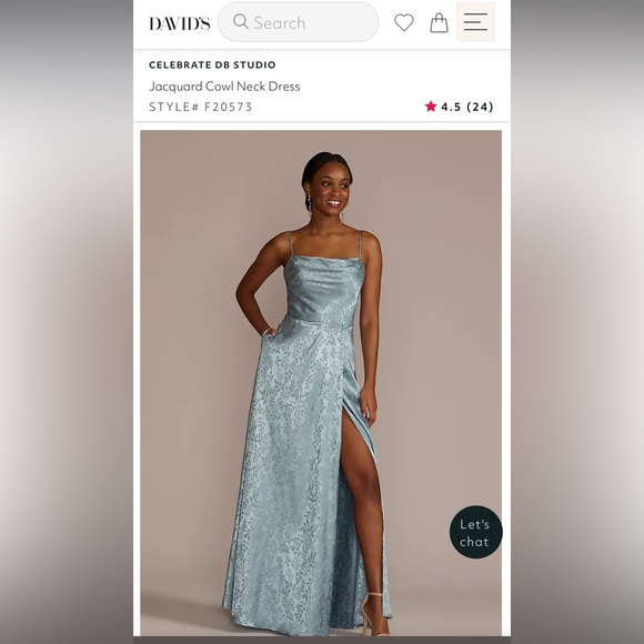 David's Bridal | Dresses | Davids Bridal Jacquard Cowl Neck Dress | Poshmark David's Bridal | Dresses | Davids Bridal Jacquard Cowl Neck Dress | Poshmark